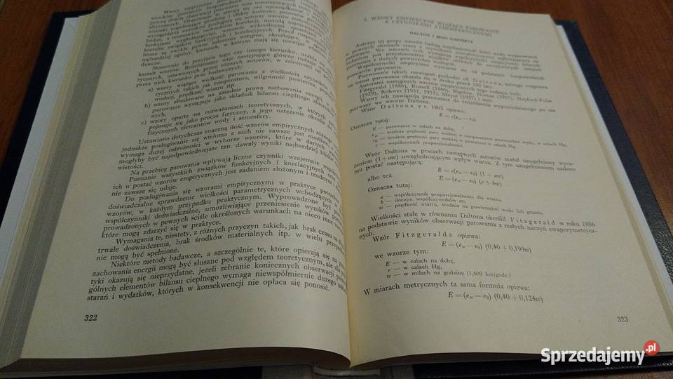 Hydrologia kontynentalna Cz 2 Fizyka wody Dębski Gdańsk