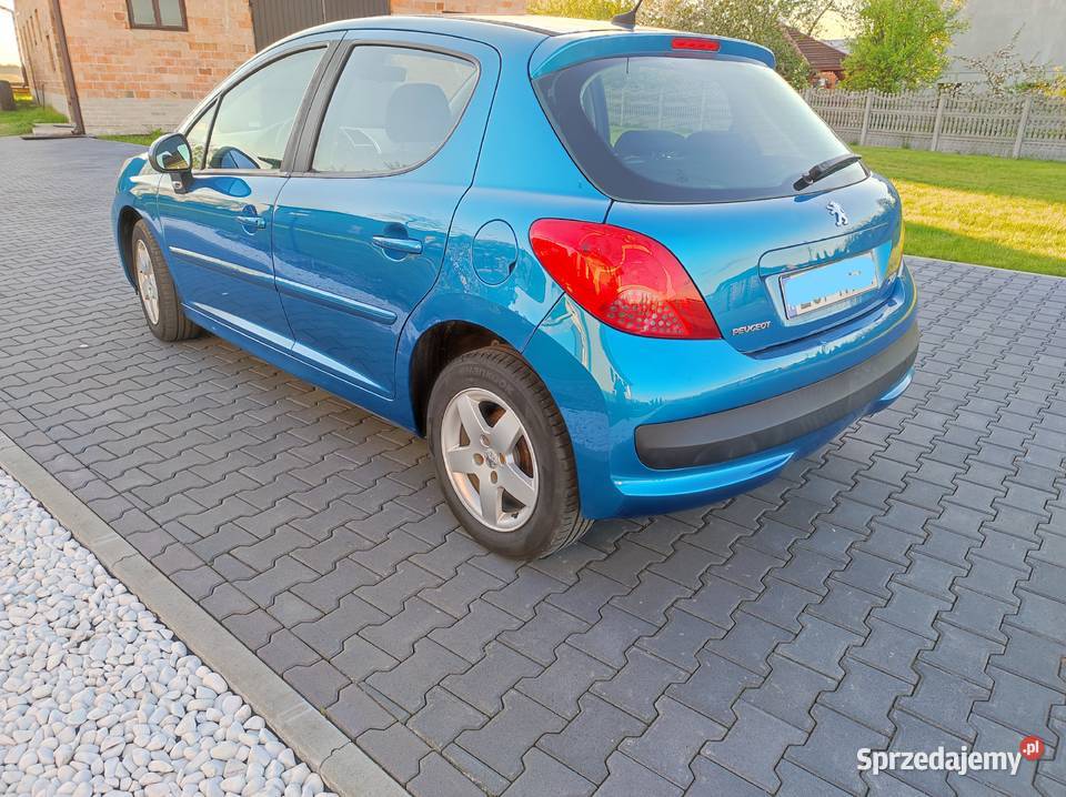 Peugeot 207 lakier metallic Paradyż