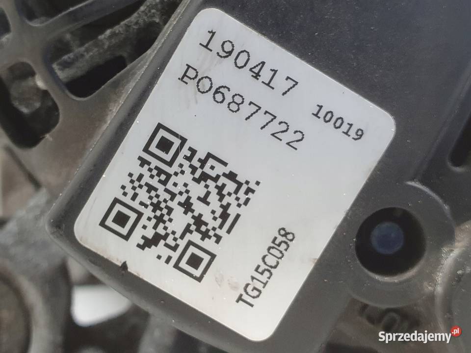 ALTERNATOR Nissan Primastar 20 DCI 0216r Rudka