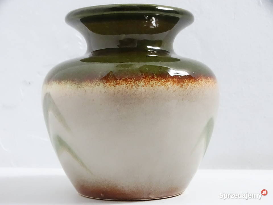 Stylowy Wazon West Germany Vintage MidCentury Biłgoraj sprzedam