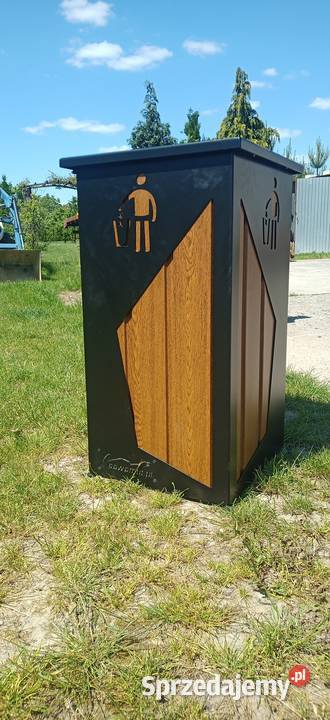 Kosz na śmieci parkowy Sonina