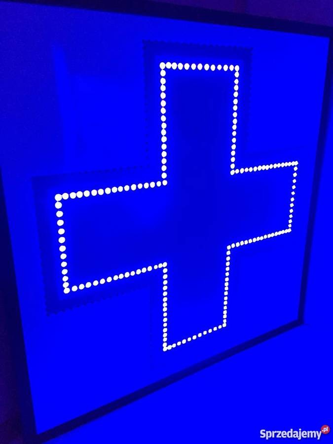 Apteka reklama LED 80x80 zewnętrzna NOWA sprzedam
