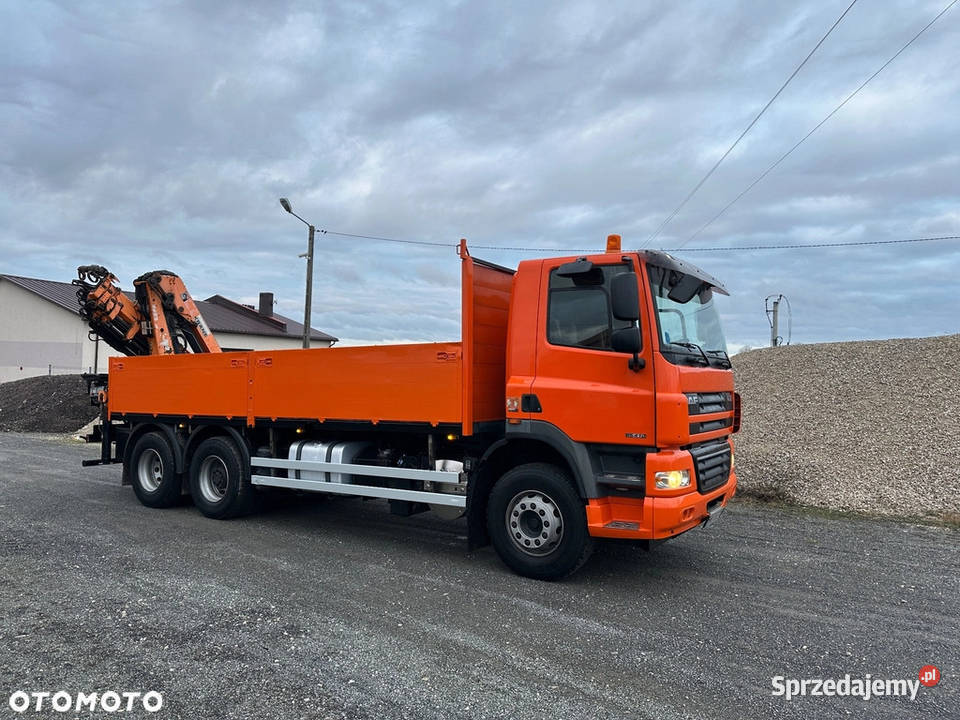 DAF FAS CF85410 HDS Hiab 166ES4 Hiduo Pilot 410KM podlaskie Łomża