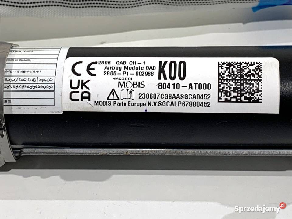 KURTYNA POWIETRZNA LEWY KIA NIRO II SG2 sprzedam