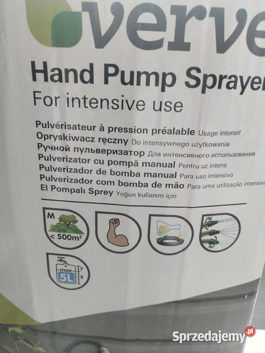Opryskiwacz Verve 5 l Nowy Wrocław sprzedam