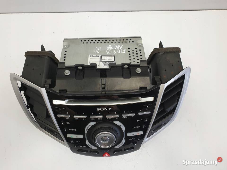 Ford Fiesta MK7 VII Lift RADIOODTWATRZACZ Panel Chełm