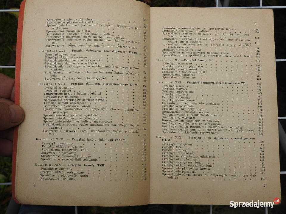 Instrukcja Uzbrojenia 1959 Warszawa 236 stron mazowieckie