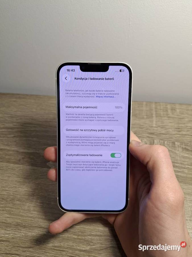 iPhone 13 128GB 100 Kondycji Stan Idealny Nowy Warszawa