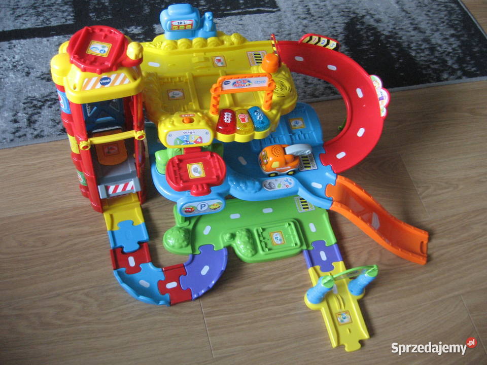 Garaż Vtech Tut Tut Autkakompletny stan bdobry Edukacyjne Zabawki Olsztyn