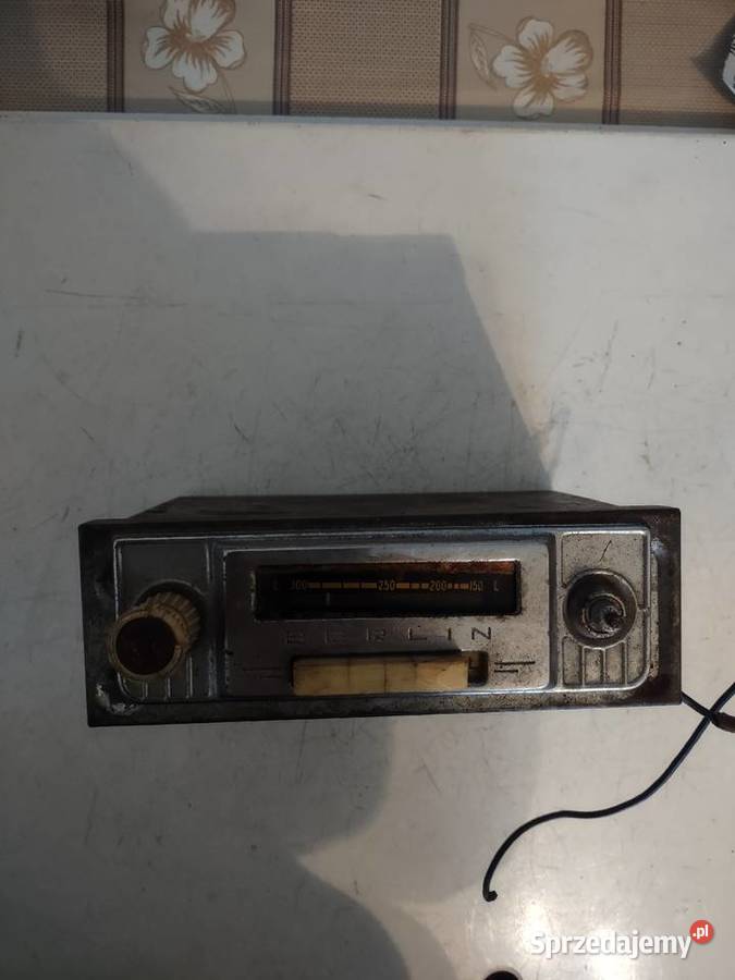 WARTBURG ITP RADIO SAMOCHOD BERLIN UNIKAT Lublin