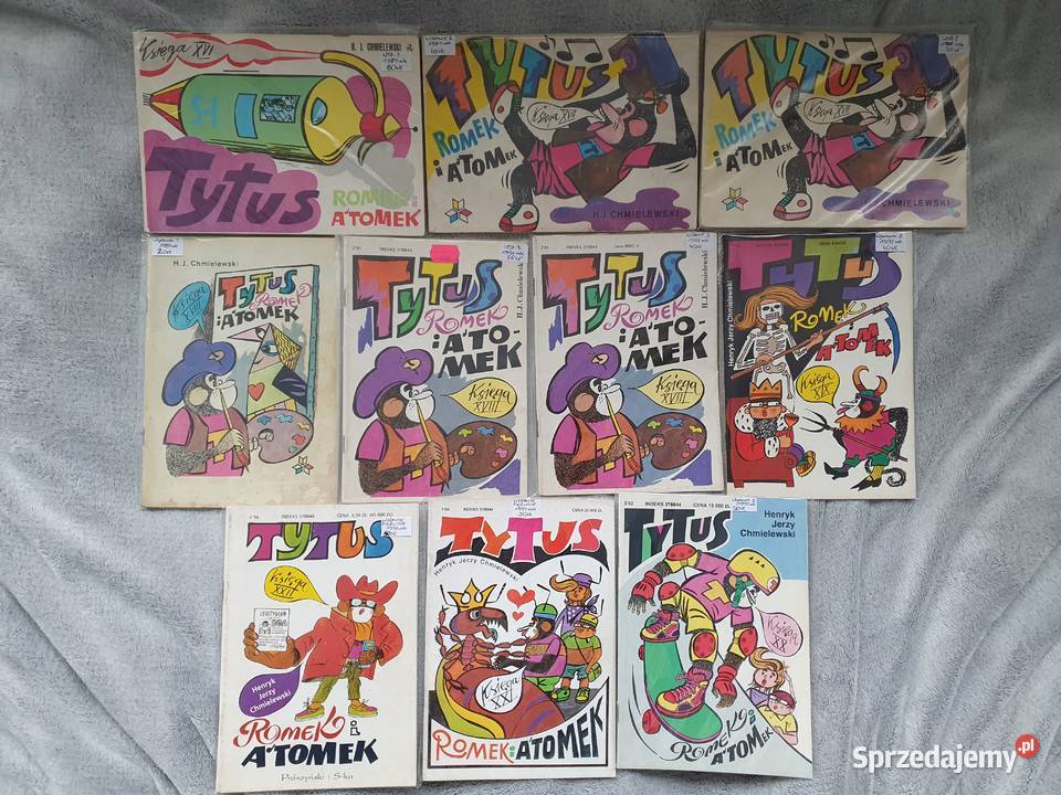 Tytus Romek i ATomek 37 komiksy różne księgi dla dzieci Gdynia