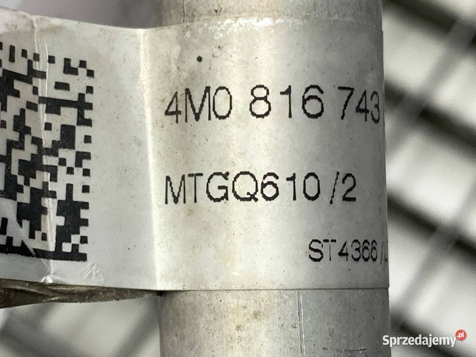 RURKA KLIMATYZACJI AUDI Q7 4M 4M0816743BD 30 272