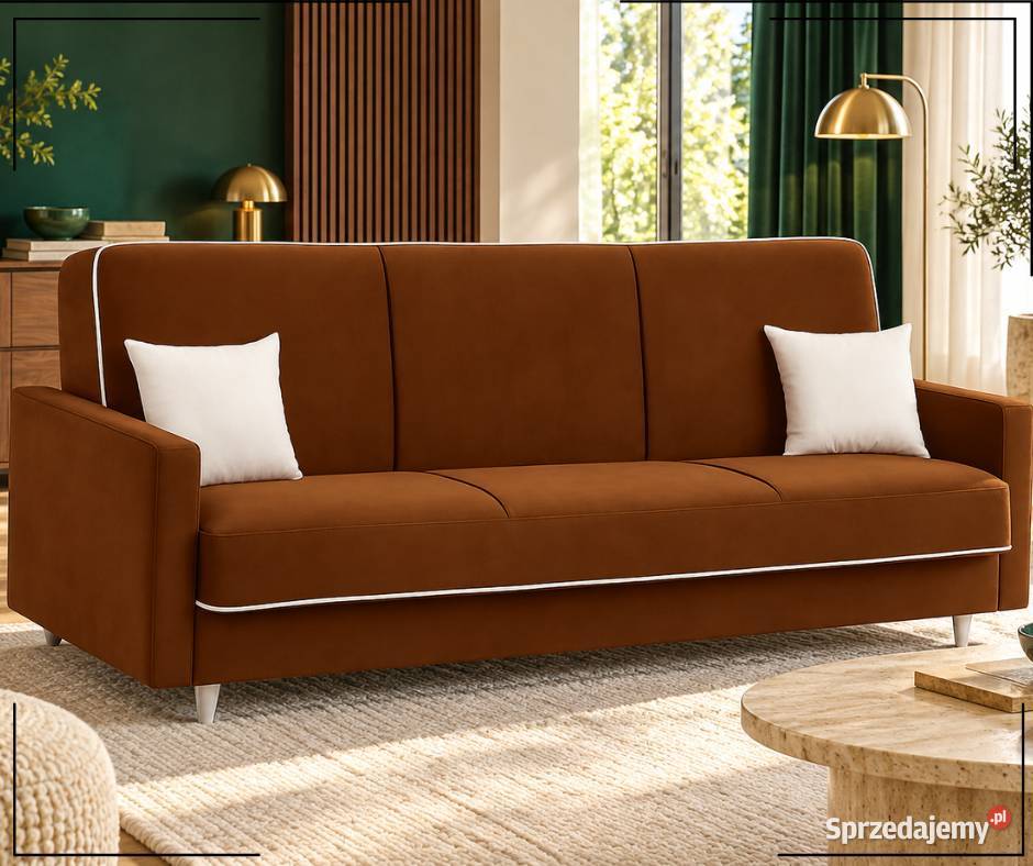 Wersalka KARL z boczkami elegancka kanapa 80cm
