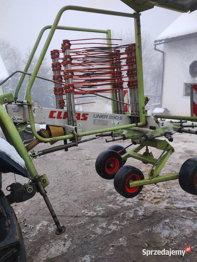 Zgrabiarka Claas Liner 390S nieuszkodzony Nowy Sącz
