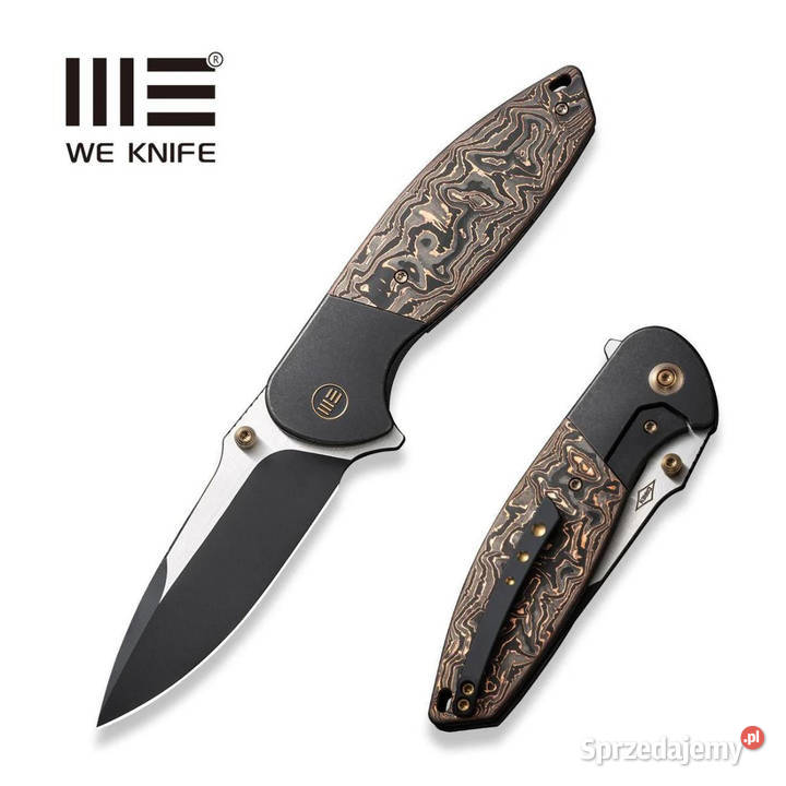 Nóż składany WE Knife Nitro OG Black Akcesoria, narzędzia i noże Warszawa
