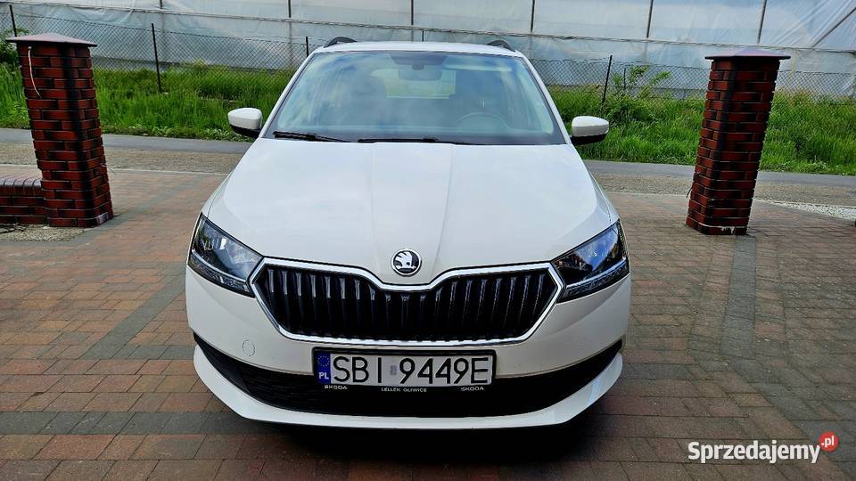 Skoda Fabia LPG Salon Bezwypadkowy 71tyśkm elektryczne lusterka Bielsko-Biała