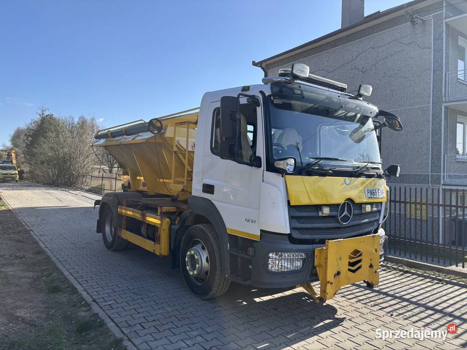 Mercedes Atego III 2015 4x2 piaskarka solarka Ropczyce