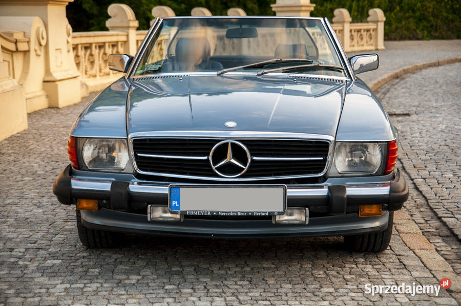 MERCEDES R107 560 SL 1985 Cabrio mazowieckie Warszawa