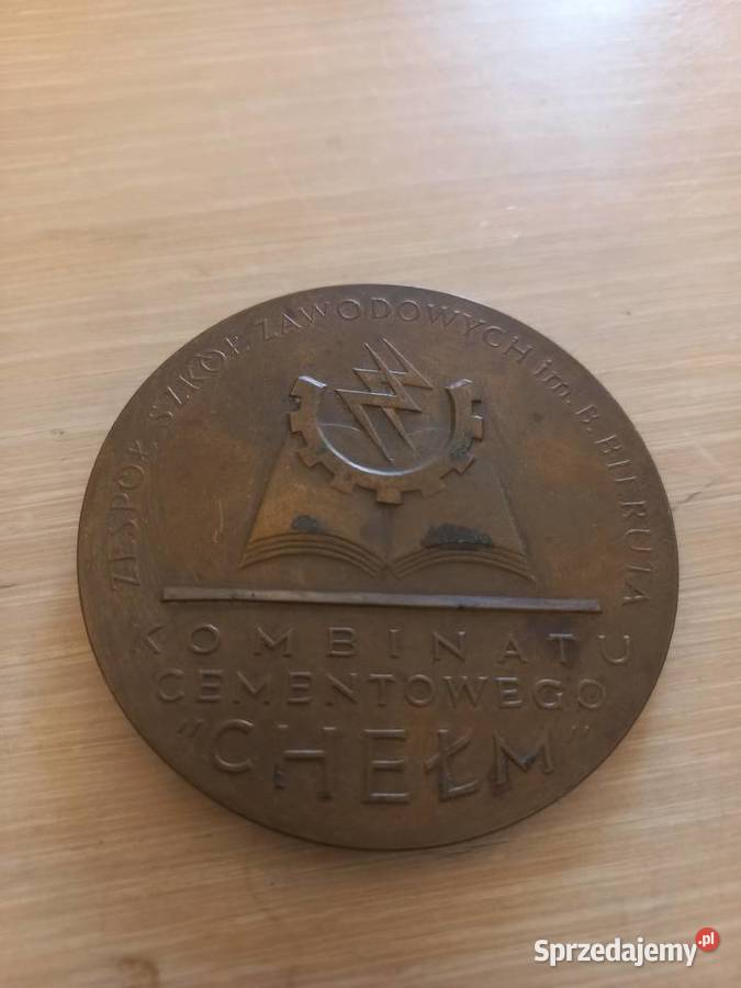 Medal ZSZ im Bieruta Kombinatu Cementowego Chełm mazowieckie