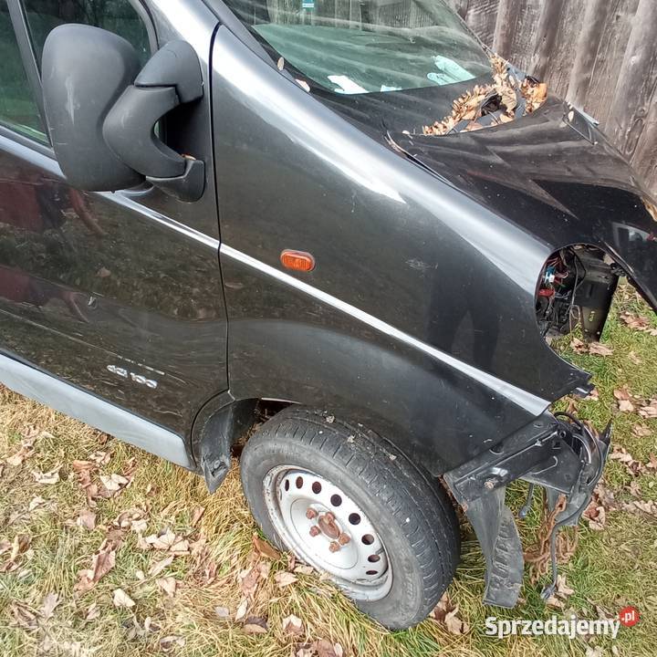 Trafic Vivaro Primastar drzwi błotniki zderzak małopolskie Mszana Dolna