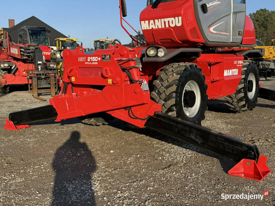 pozostałe Manitou MRT 2150 ROTO Ładowarka Koła Widełki