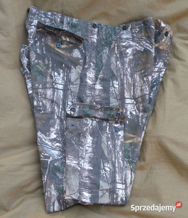 Spodnie myśliwskie REALTREE moleskin L Wrocław sprzedam