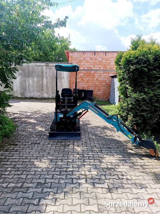 Minikoparka Kingway BAGGER 1000 Koparki Żarki sprzedam