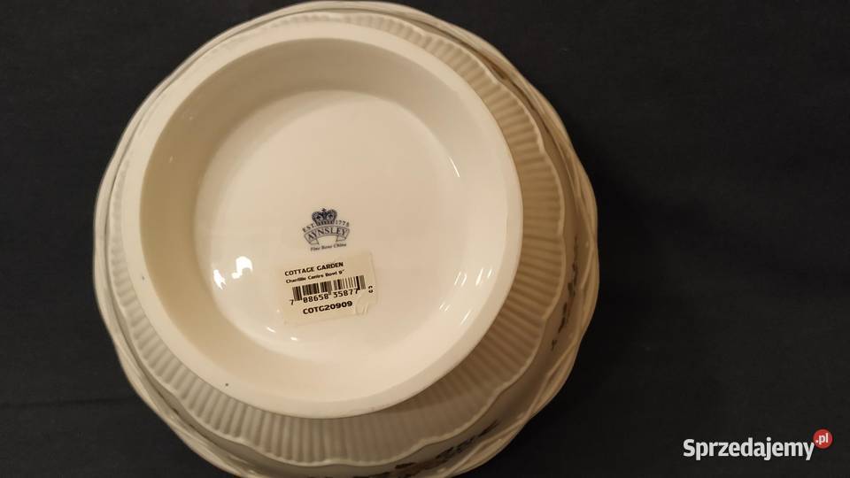 Aynsley Cottage Garden 3 miski ażurowe NOWE wielkopolskie Piła sprzedam