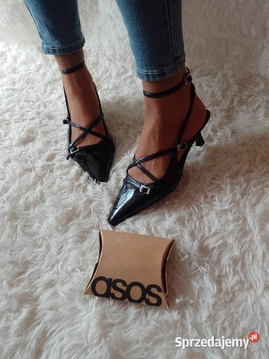 40 ASOS Design Zmysłowe czółenka z odkrytą piętą Kraków