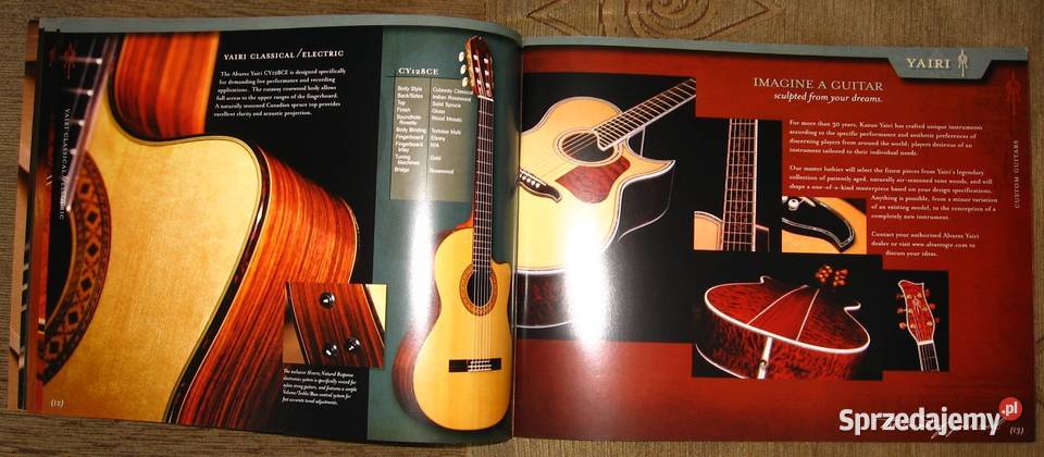 Alvarez 2005 guitar catalog katalog gitar Kępice
