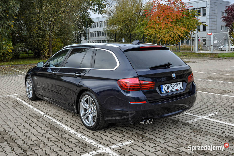 BMW Seria 5 20d 190 Automat Lift 2016 r Skóry automatyczna Seria 5 Wrocław