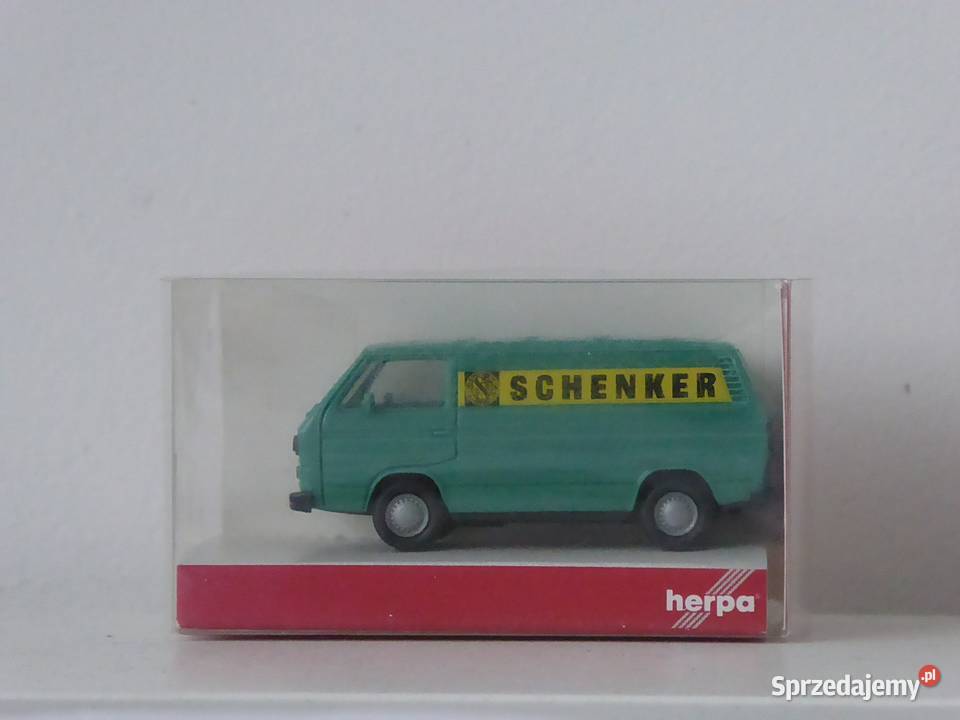 VW Transporter T3 Schenker model Herpa H0 187 Warszawa sprzedam