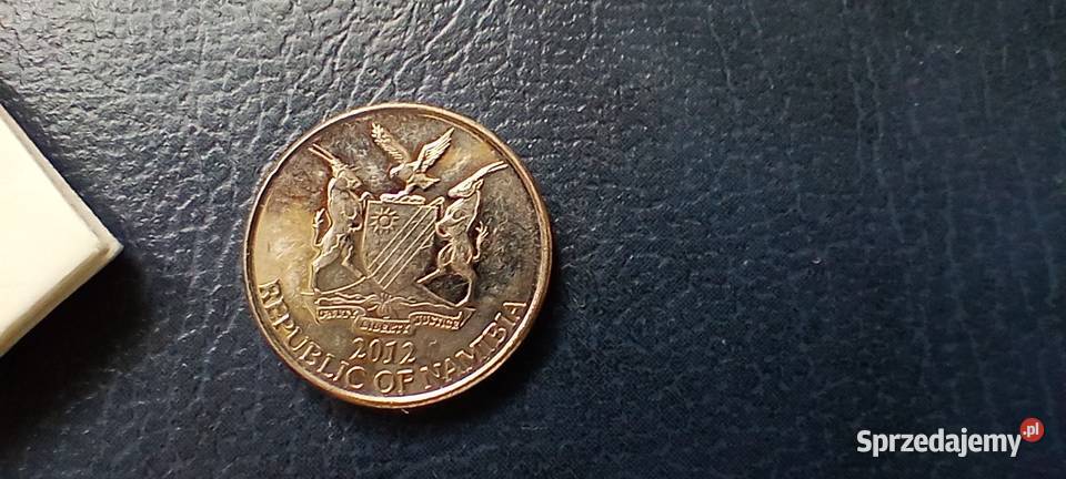 Stare monety 5 cent 2012 Namibia Lesko