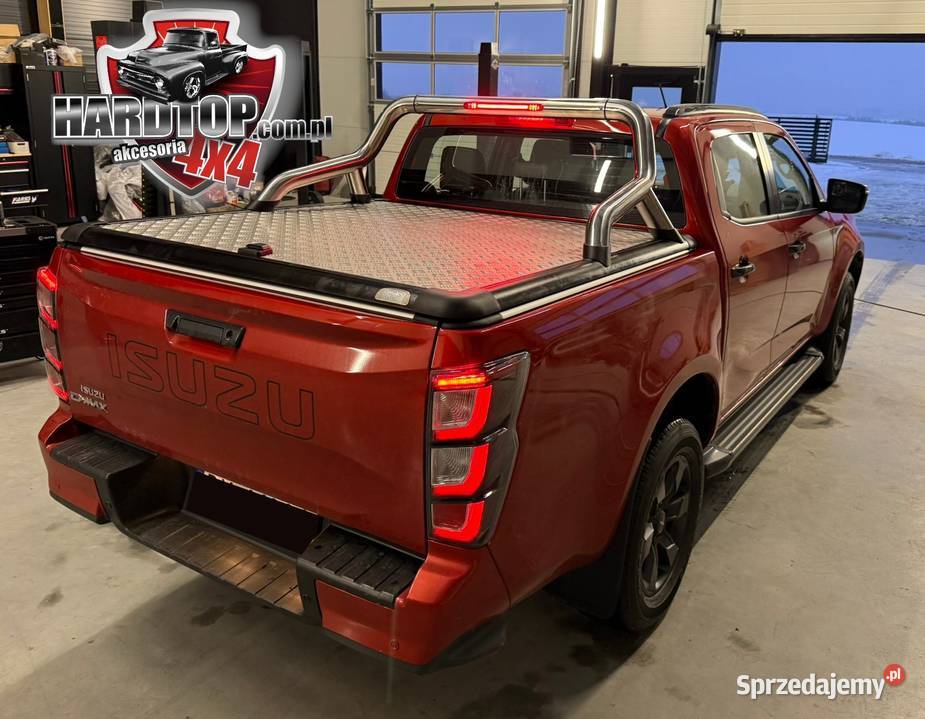 Aluminiowa Pokrywa Zabudowa Paki z Orurowaniem Pasłęk