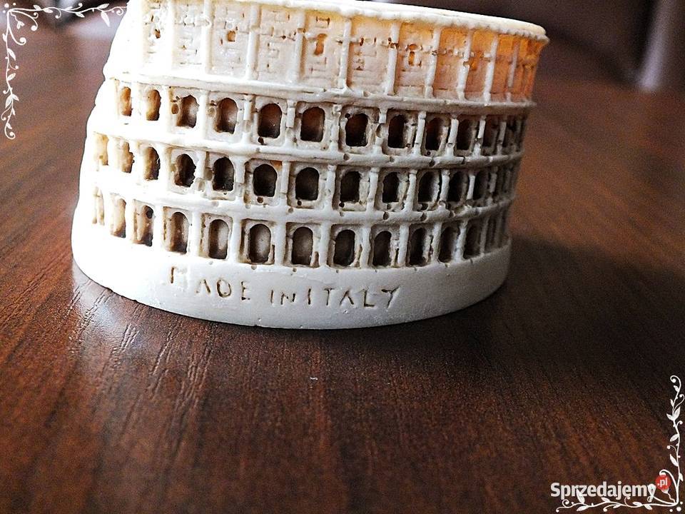 Rzeźba Koloseum rzymskie ozdoba do akwarium