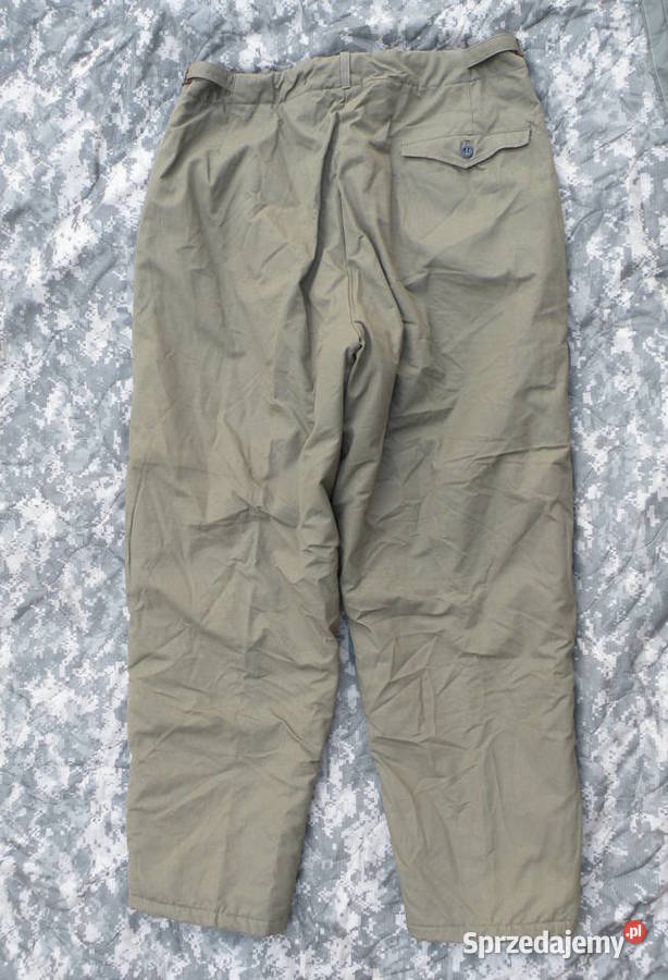 Spodnie wojskowe ocieplane Wrocław