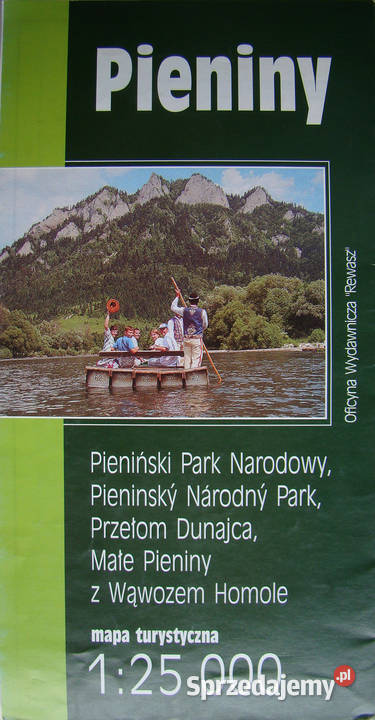 Mapy turystyczne Beskidów w tym Gorce i Pieniny
