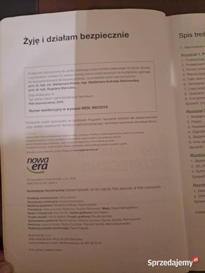 Podrecznik do edukacja i bezpieczeństwo Dynów