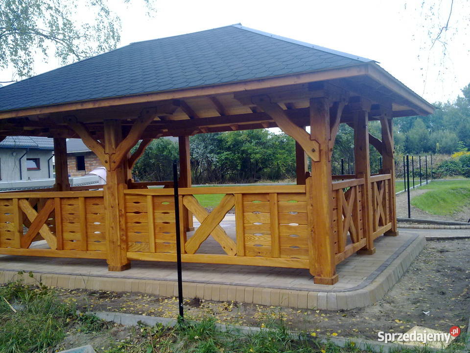 Altana drewniana Altanka ogrodowa 4x6 meble Jeleniów sprzedam