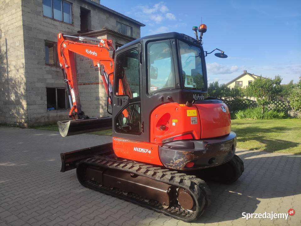 Minikoparka Kubota KX 0574 2018r hydrauliczne lubelskie Ryżki