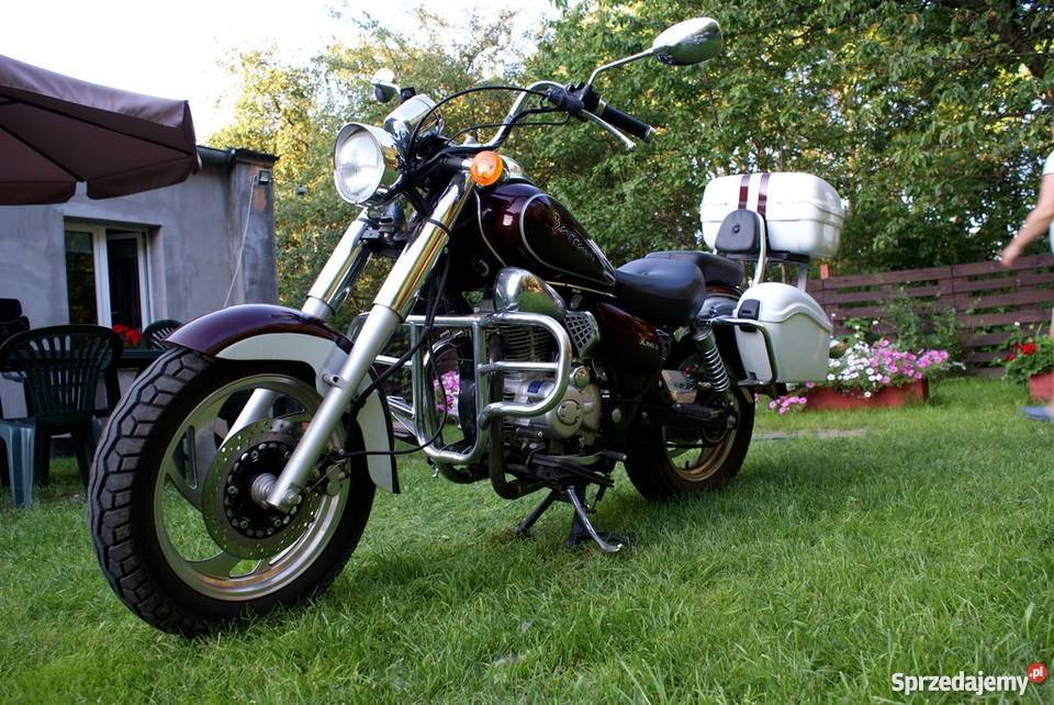 Motocykl Julin 150 super stan zarejestrowany łańcuch Kingway Wałcz