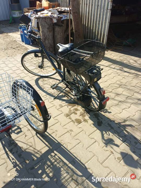 Rower Elektryczny i Spalinowy Pomarzany Fabryczne