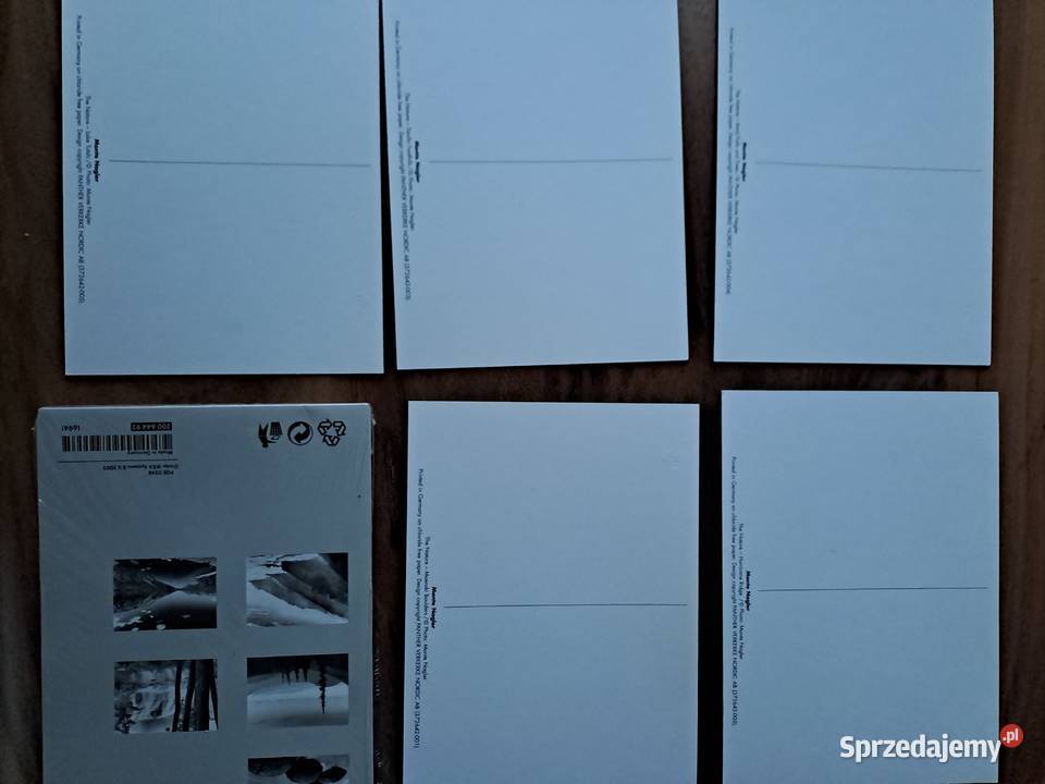 IKEA 5x kartka kartki pocztówki Monte Nagler Warszawa