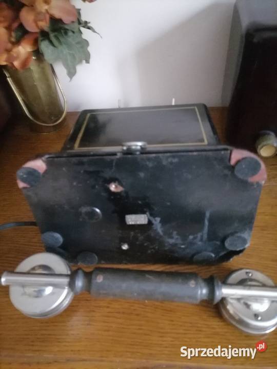 Stary telefon na korbke z lat 30 tych Telefony przewodowe Kraków