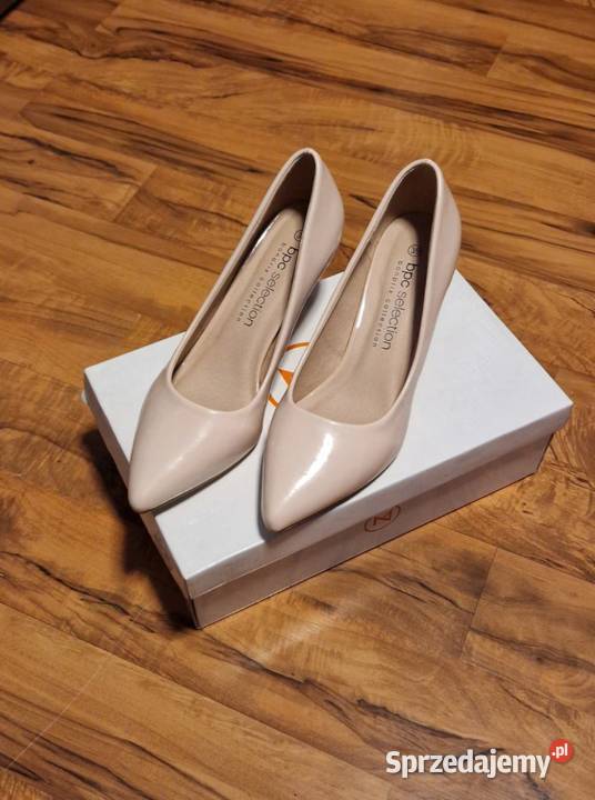 Szpilki damskie NOWE pudrowy róż 39 wkłwew 262 Kraków