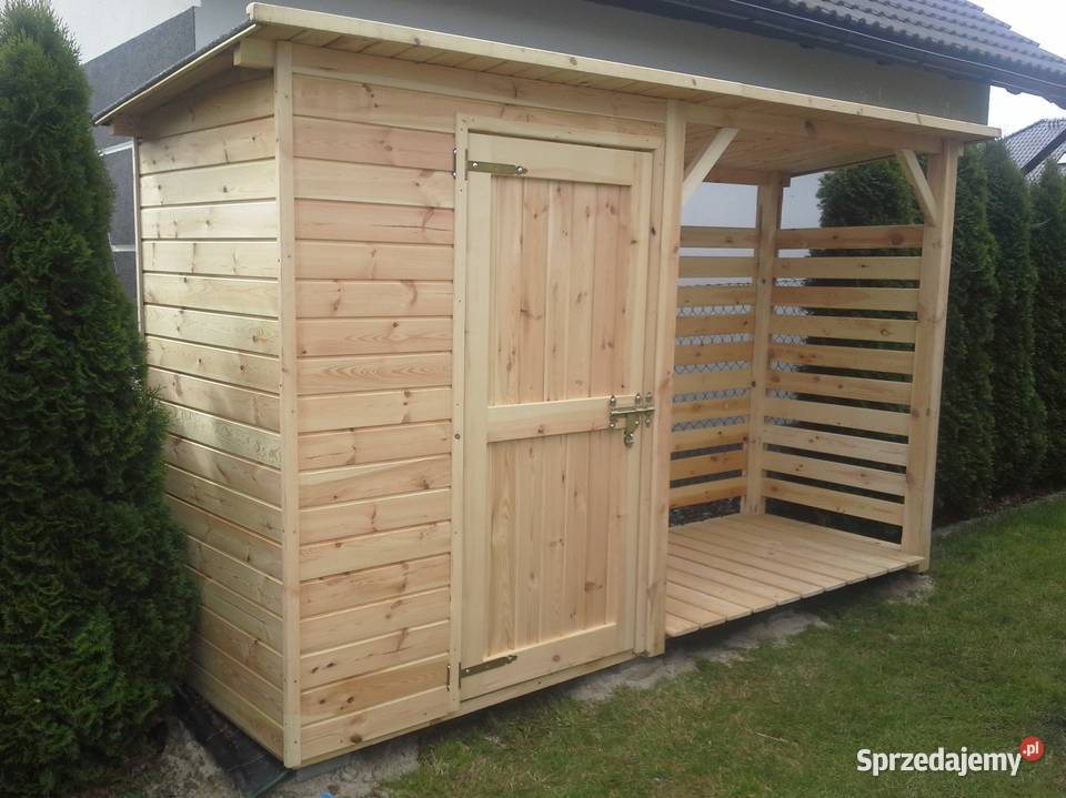 Drewutnia 2 x 11m domek narzędziowy 15 x 11m