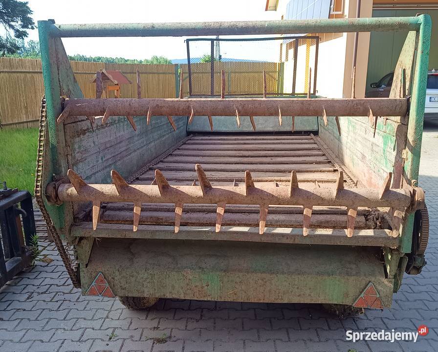 Rozrzutnik obornika dwuosiowy nieuszkodzony Szerzawy sprzedam