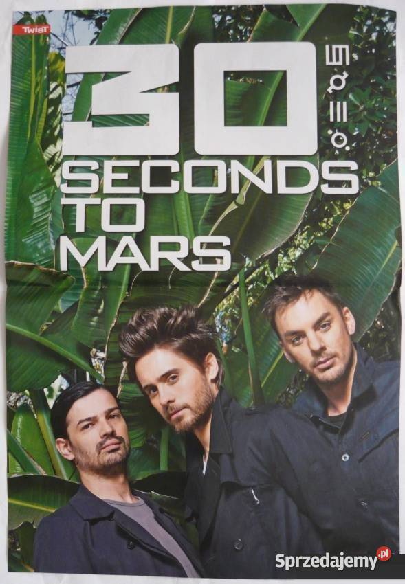 PLAKATY 30 SECONDS TO MARS WYPRZEDAŻ ŚWIAT Muzyka Bydgoszcz sprzedam