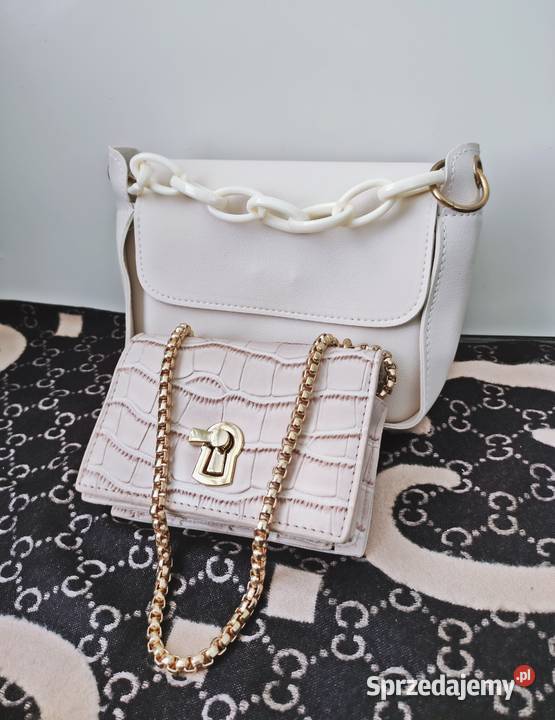 PROMOCJALATOPiękne torebki listonoszkiBiały i Warszawa