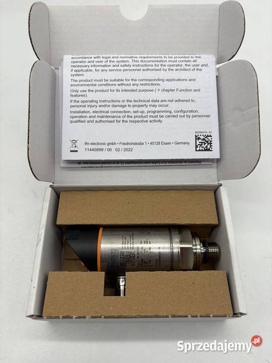 IFM Electronic PN7572 Czujnik ciśnienia Warszawa
